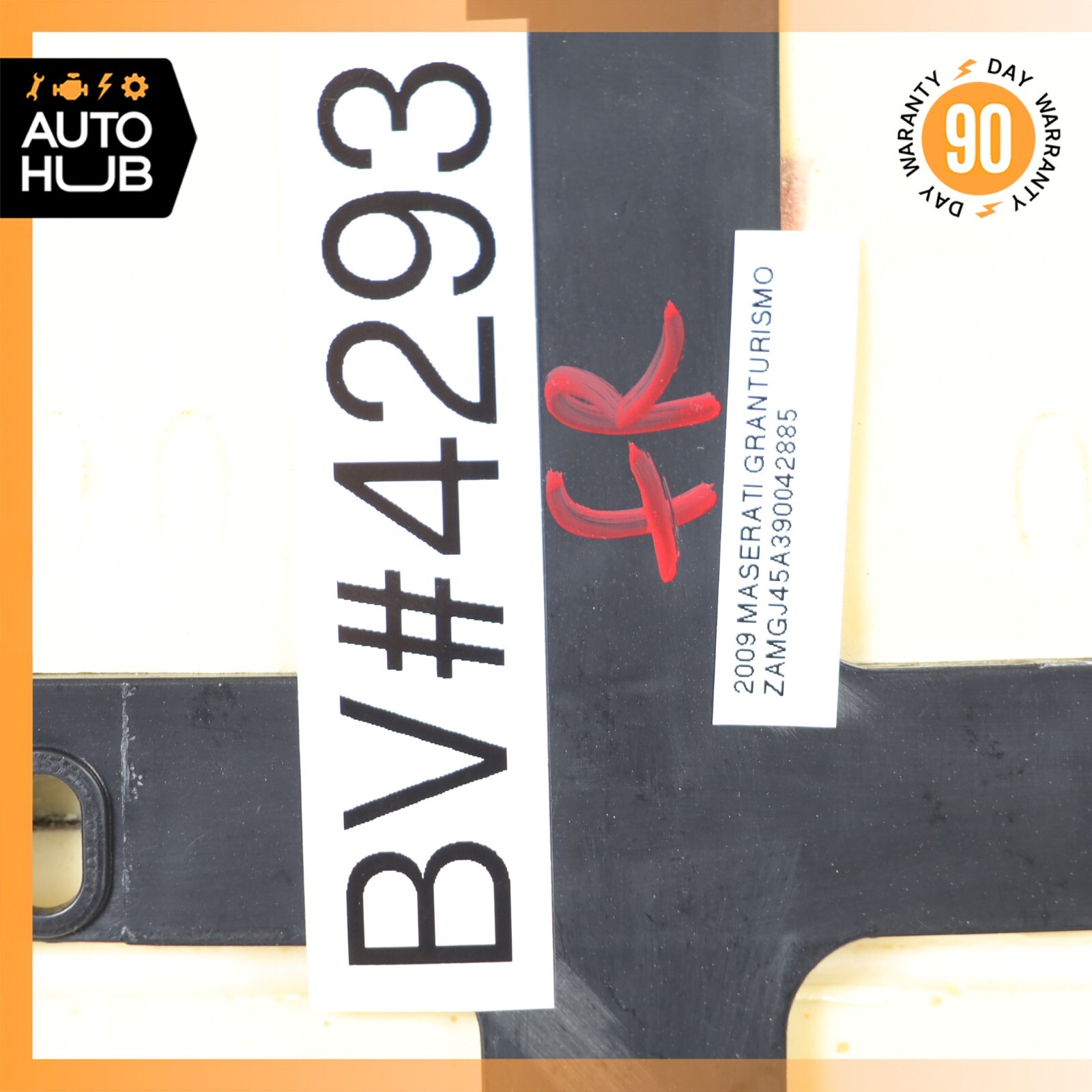 Maserati GranTurismo M145 Front Right Side Top Upper Seat Center Lining OEM