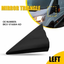 Black Left Side Mirror Fender Corner Cover Trim For Ford Transit MK8 2014-2020 H