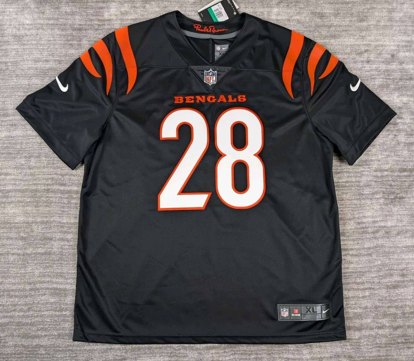 Nike Vapor Limited Cincinnati Bengals Joe Mixon Jersey NWT Size X-Large