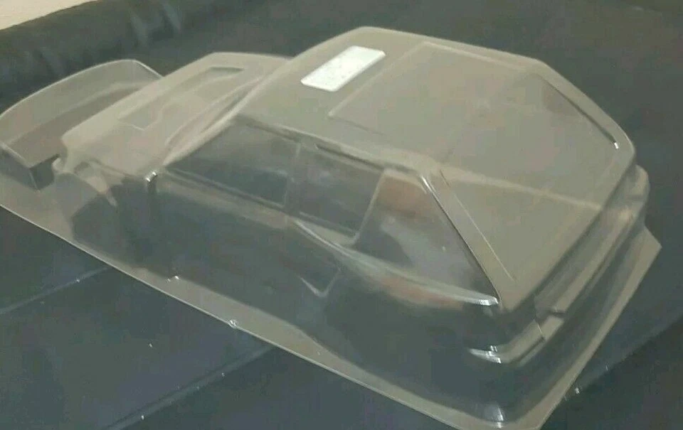 0400 - Carrozzeria body RC scala 1/10 Peugeot 205 GTI RALLY-TOURING+ALETTONE - Immagine 3 di 4