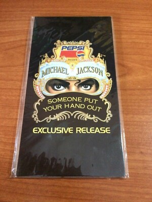 Michael Jackson - Someone Put Your Hand Out 3'' CD 1991 FIRST PRESS Pepsi Promo M