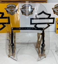 06-25 Harley National Cycle Spartan Softail, Dyna Quick-Release Windshield 18.5"