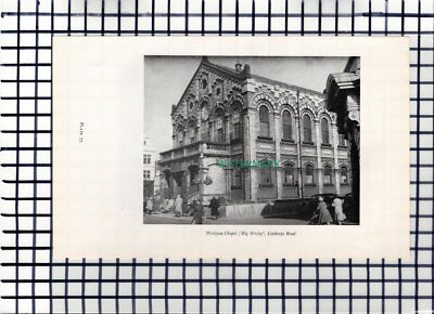 C6557) Wesleyan Chapel Middlesbrough Casey's Circus Chaplin - 1960s Book Print
