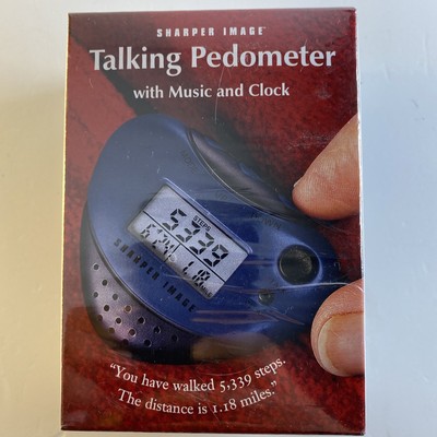 Sharper image talking pedometer (780352294004)