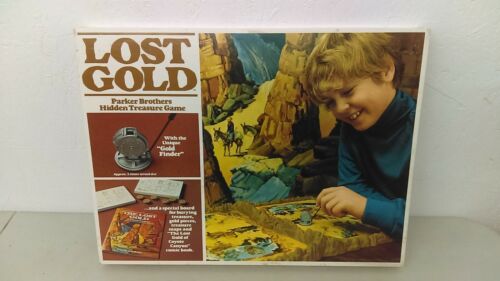 Vintage 1975 Parker Brothers Lost Gold Hidden Treasure Hunt Game Never Used MIB - Picture 1 of 7