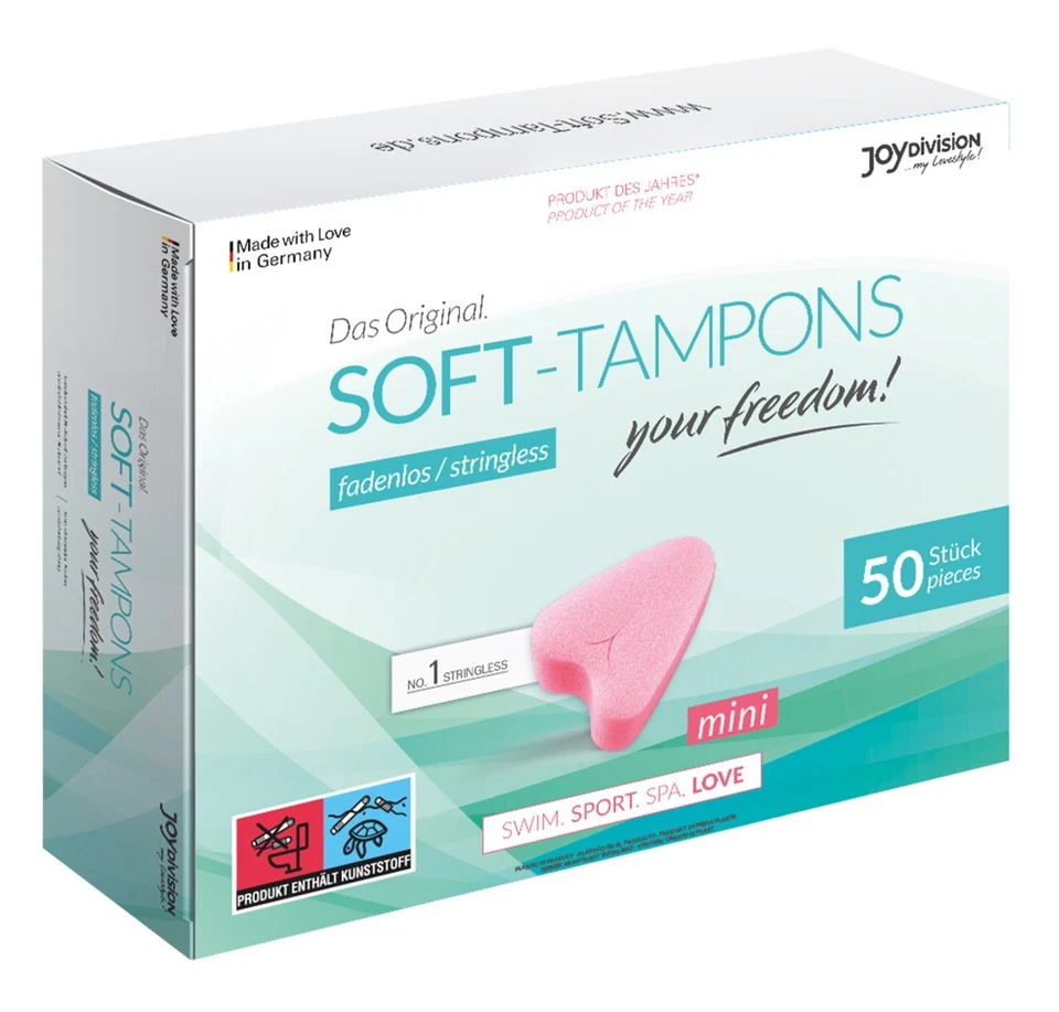JOYDIVISION JOYDIV. Soft-Tampons Mini 50er Packung