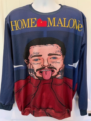 JAGY Mens Size XL Post Malone Christmas 