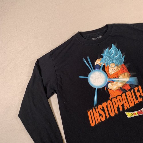 Dragon Ball Super Shirt Youth XL Black Goku Casual Outdoors Anime Manga Boys U42 - Picture 5 of 14