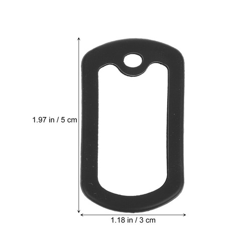 12PCS Military Style Dog Tag Silicone Silencer Dog Tag Silicone Protective Cover - Picture 6 of 12