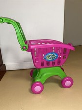 Wish I Was Shopping Pink Grocery Cart