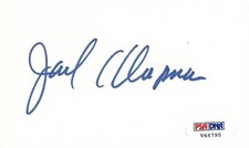 Jack Klugman Signed 3x5 Index Card PSA/DNA COA Autograph The Odd Couple Quincy