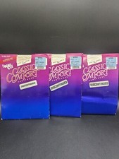 VTG HANES TOO 'CLASSIC COMFORT' LOT OF 3 WHITE  PEARL PANTYHOSE/SIZE EF/NEW/NOS