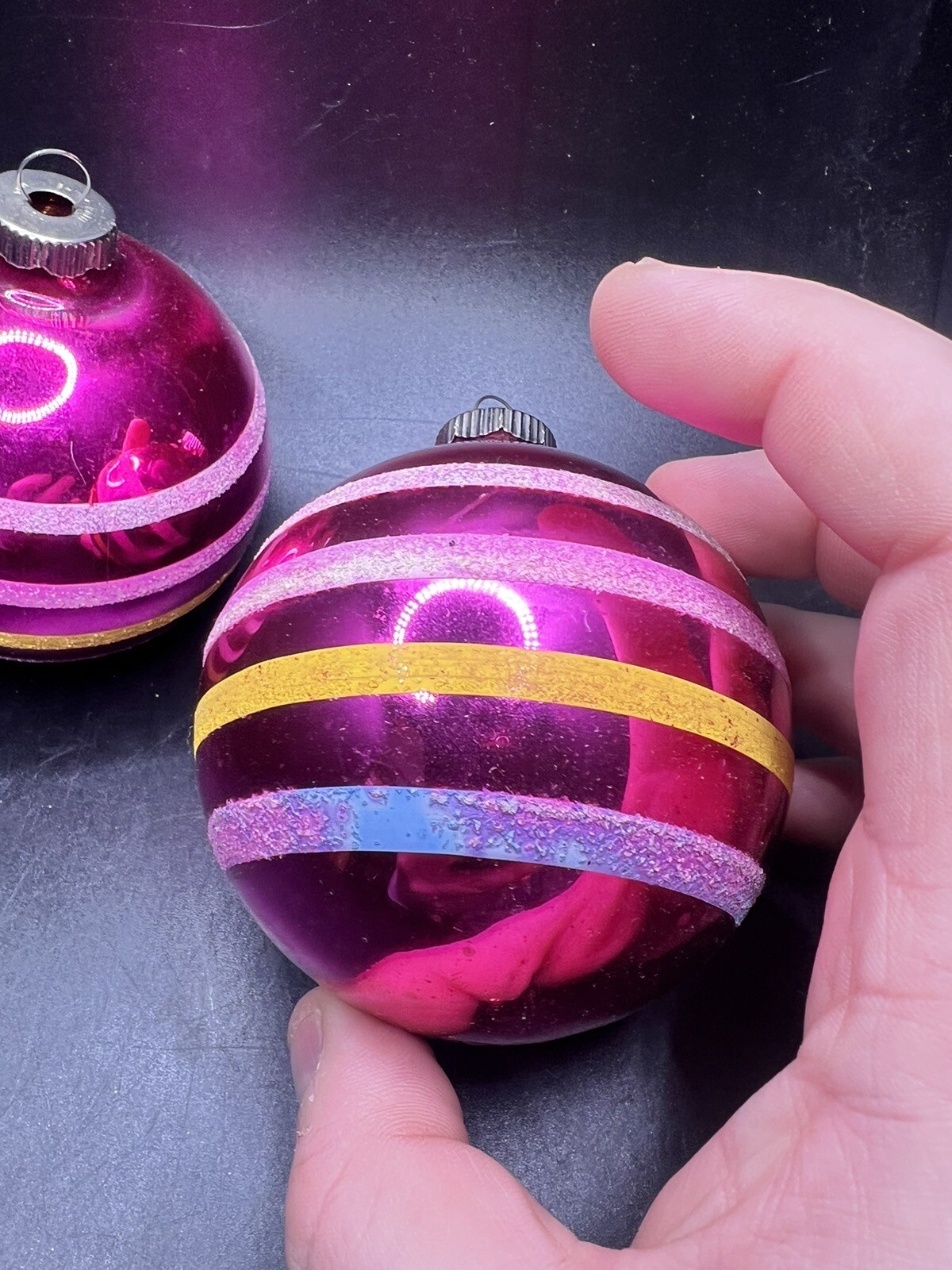 10” Diameter Vintage Shiny Brite Ornaments eBay