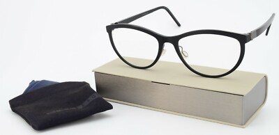 LINDBERG Brille T306 135 1157 55-17 Col. AF90 Schwarz Acetanium Titan Denmark 