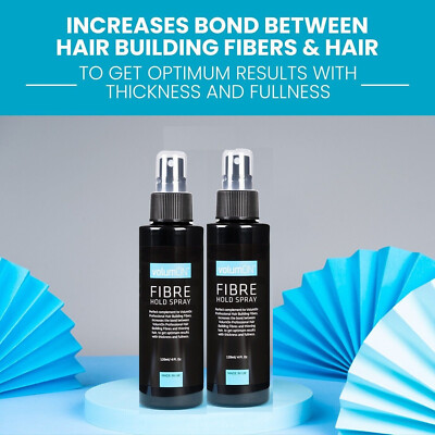 2 x Fibre Hold Spray Haarfixierung Aufbau Fasern Keratinfaser Halt Spray Unisex
