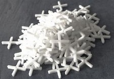 Tile Spacers Vitrex For Tiling Cross Shaped Grout Line Wall & Floor CHOOSE SIZES