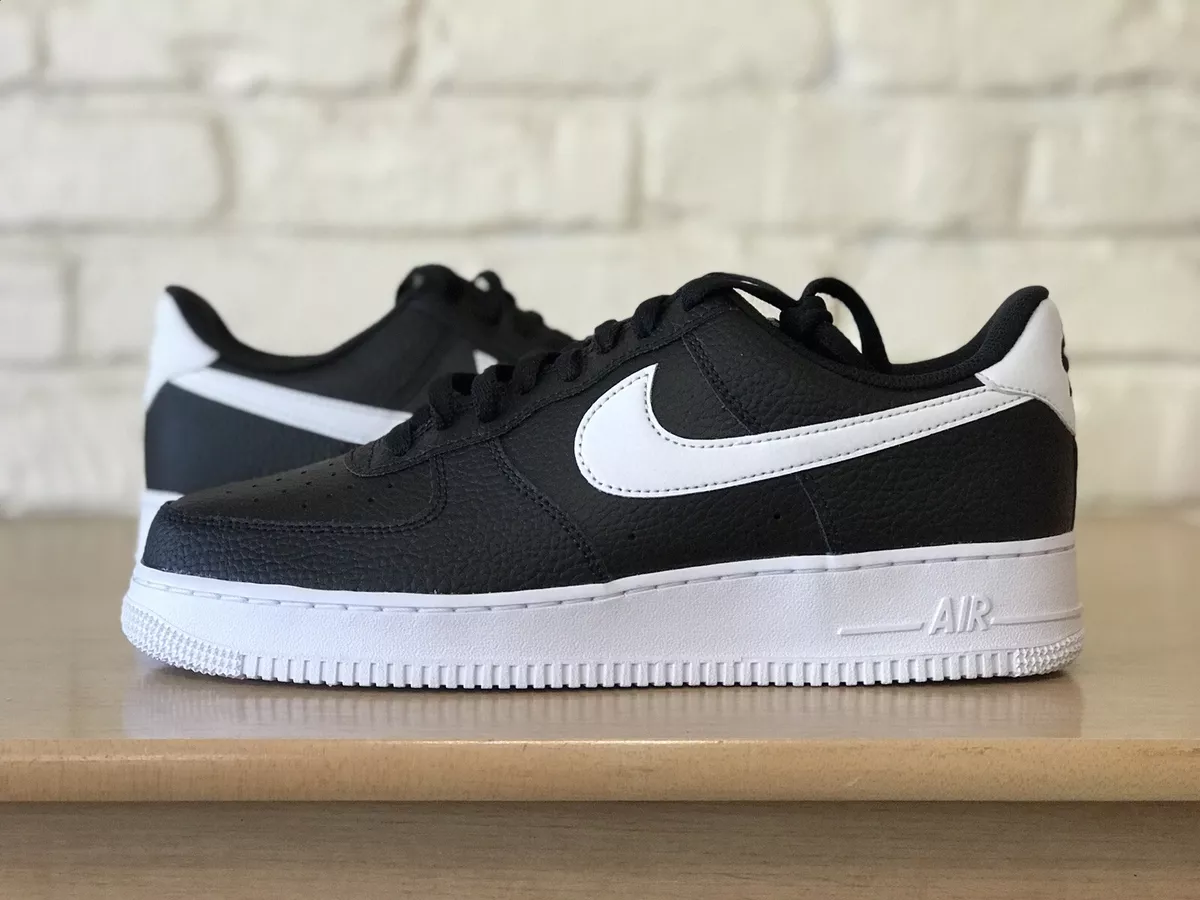 Nike Air Force 1 '07 Low Black White Panda Oreo Swoosh AF1
