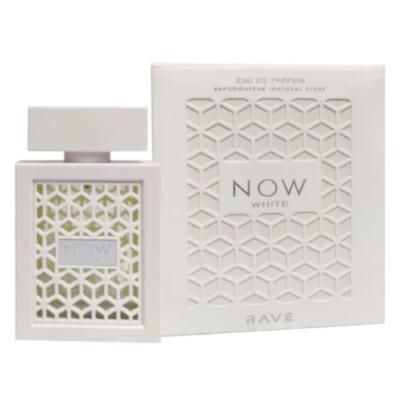 Lattafa Unisex Rave Now White EDP Spray 3.4 oz Fragrances 6290360590349
