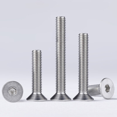 M12 M16 COUNTERSUNK BOLTS ALLEN KEY SOCKET MACHINE SCREWS A2 STAINLESS STEEL