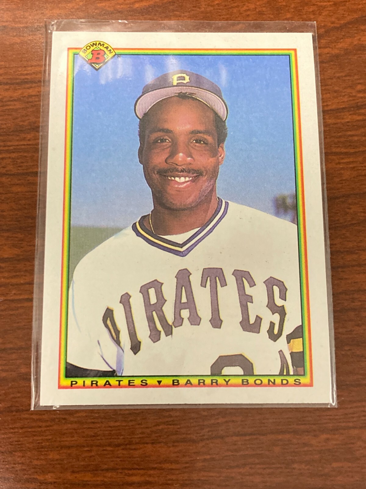BARRY BONDS 1990 BOWMAN PITTSBURGH PIRATES CARD #181