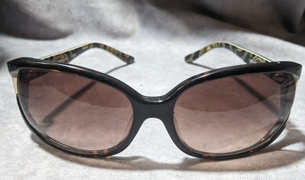 Vera Bradley Jenn Lynn Caffe Latte Paisley Sunglasses Vera Bradley Jenn Lynn Caffe Latte Paisley Sunglasses | eBay main image 4