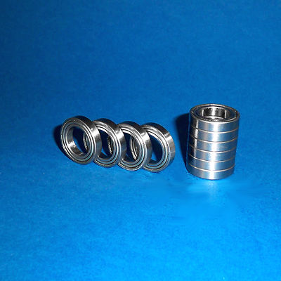 10 Kugellager 6700 / 61700 ZZ / 10 x 15 x 4 mm