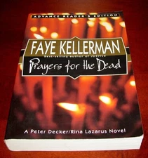 Prayers for the Dead by Faye Kellerman 1st Ed ARC Uncorrected Proof Paperback