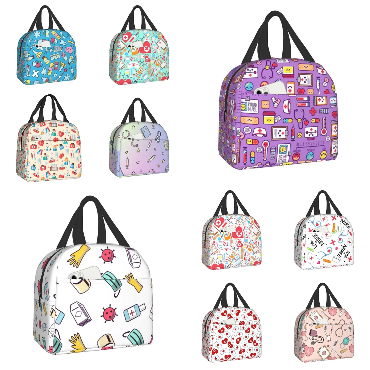 Nurse insulated lunch bag new arrivals