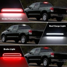 Led 3rd Third Brake Light Stop Tail Cargo Lamp Smoke For 2007-2021 Toyota Tundra Led 3rd Third Brake Light Stop Tail Cargo Lamp Smoke For 2007-2021 Toyota Tundra