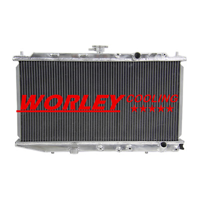 VIC-ALUMINUM RADIATOR FOR 1988-1991 HONDA CRX CR-X 1.5L 1.6L RACING ...