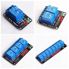 Relay Board Module for Arduino Raspberry Pi ARM AVR DSP PIC 5V 1/2/4/8 Channel 