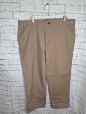 Coleman Men 40x30 Fleece Lined Tear Resistant Outdoor Work Pant Khaki