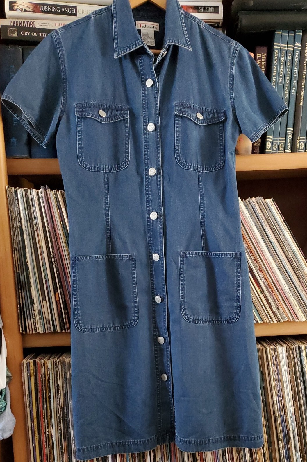 denim dress talbots