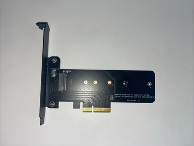 PCI-E Adapter Slot Karte für NVME SSD 2230 2242 2260 2280 22110 - Bootfähig