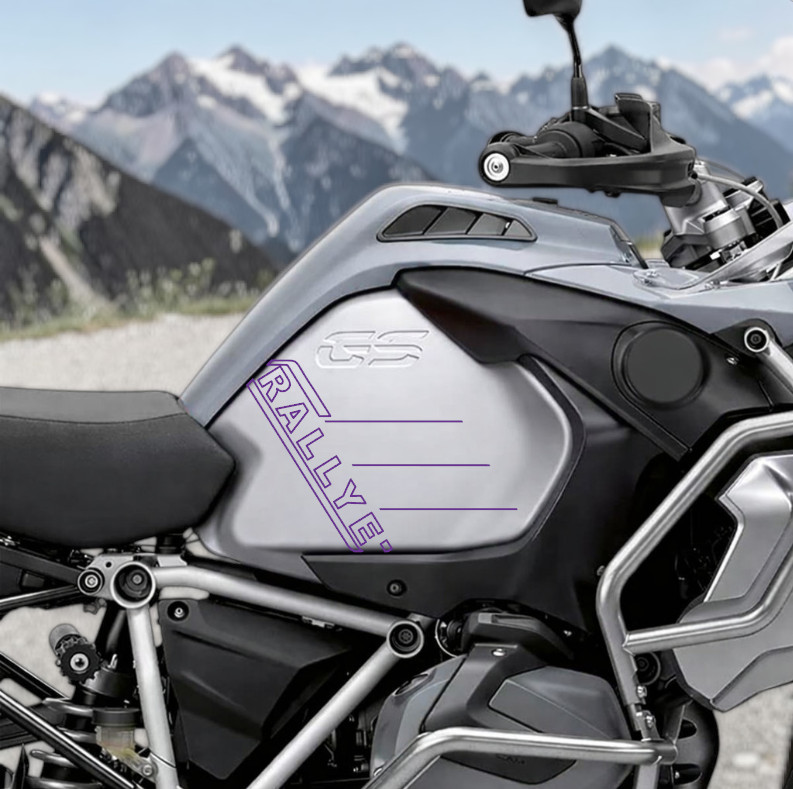 Stickers réservoir BMW R1250GS Rallye kit de protection pour vos voyages et road trips
