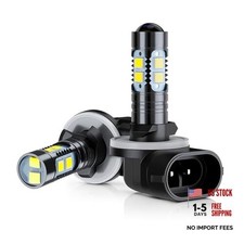 Car Fog Light Bulbs, 2PCS 881 50W 6000K Brightness 360 illumination Vehicle