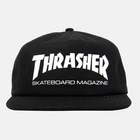 Thrasher Skateboard Hat Mag Logo Snapback Black/White