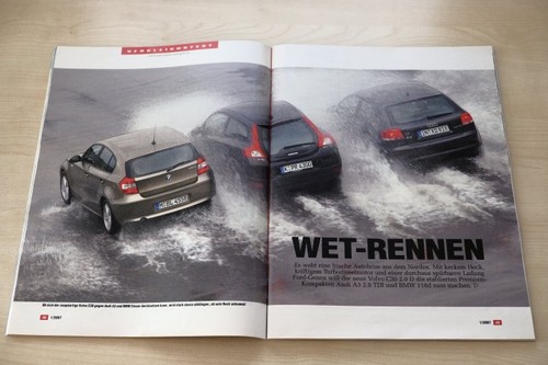 Auto Motor und Sport 01/2006 BMW 118d mit 122PS besser als...?