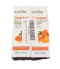 2 Pack: SADOER Turmeric Anti-Oxidation Face Serum 30ml Exp. 9/26