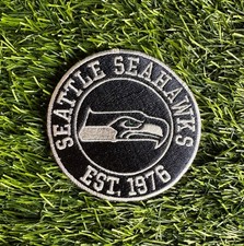 Seattle Seahawks NFL Team Logo Iron On Patch Sew Patch Embroidered Patch 3.5"