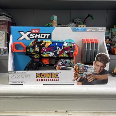 Zuru X Shot Skins Sega - Sonic the Hedgehog - Air Pocket Blaster - Neu