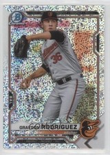 2021 Bowman Chrome Prospects Speckle Refractor 152/299 Grayson Rodriguez 12i0
