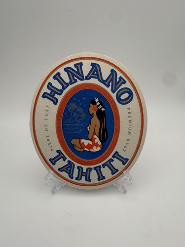 Hinano Tahiti Beer Coaster Ale Free Ship Lager Pilsner - Picture 2 of 2
