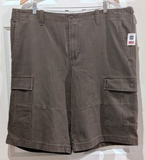 RARE VTG NWT GAP MEN'S Cargo Shorts Adjustable Waist Y2K 42