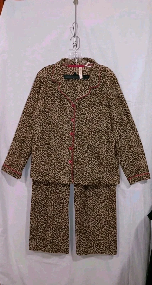 Mujer Gilligan & O'Malley Estampado Leopardo Cálido PJ'S XL Foto 2 de 4