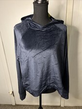 All In Motion Woman s Pullover Hoodie Size L Navy Blue Soft Size L NWT