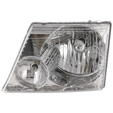 Halogen Headlight For 2002-2005 Ford Explorer Driver Side With Bulbs