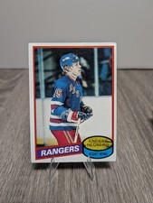 Anders Hedberg New York Rangers 1980 Topps Hockey Card #13
