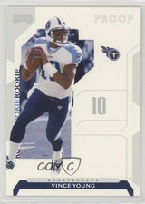 2006 Playoff NFL Playoffs Rookie Silver Proof 9/250 Vince Young #73 0q3