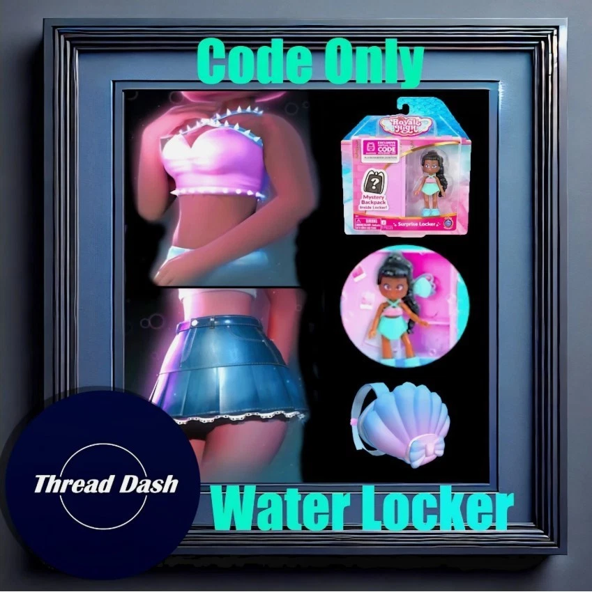 JAZWARES Royale High Surprise Locker Water Fairy Sweetheart Top Code Only Sent in ebay DM